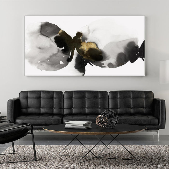 Œuvre d’art murale Giant Art « Flowing Rythm Ii » 72 x 36