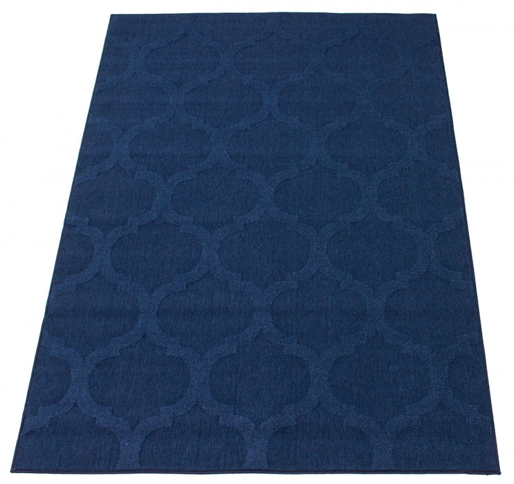 Carpette Sophie bleu marine - 5 pi 3 po x 7 pi 7 po