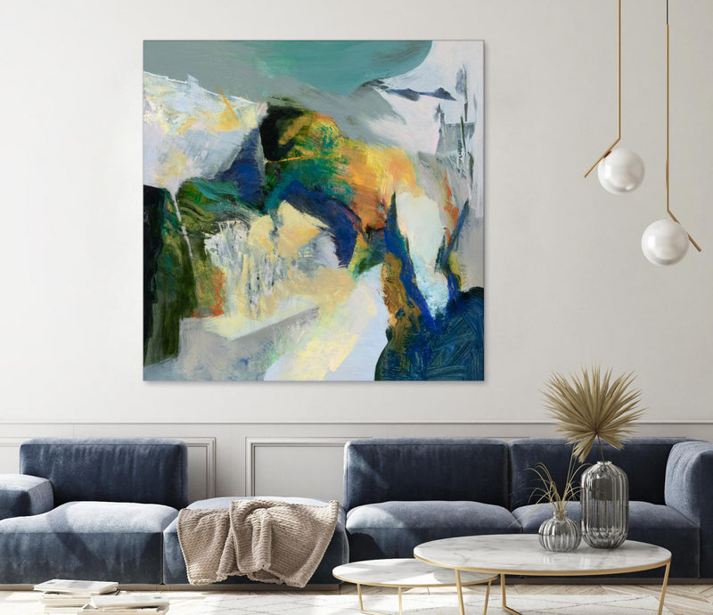 Œuvre d’art murale Giant Art « Iceberg » 72 x 72