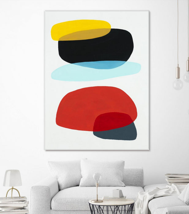 Œuvre d’art murale Giant Art « Joy And Pop Ii » 72 x 54