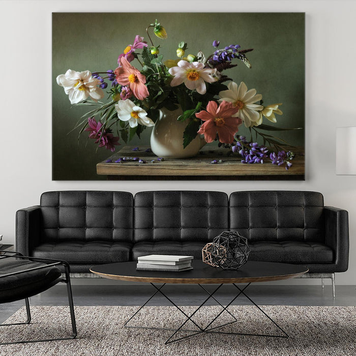 Œuvre d’art murale Giant Art « Bouquet I » 72 x 48