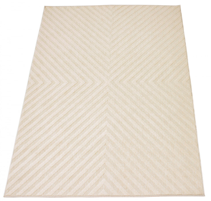 Carpette Dodie ivoire 5 pi 3 po x 7 pi 7 po