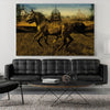 "2 Horses" Giant Art 72x48 Wall Art