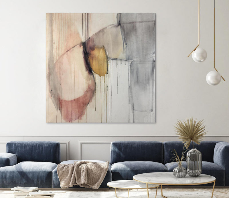 Œuvre d’art murale Giant Art « Trapped Silence » 54 x 54