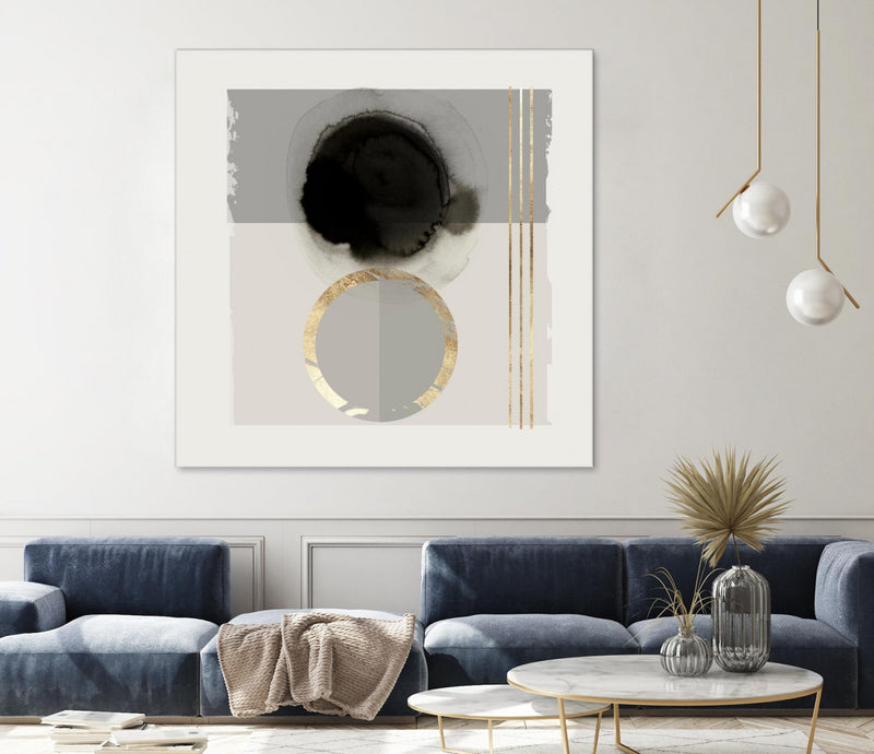 Œuvre d’art murale Giant Art « Dream Life Inspired Ii » 72 x 72