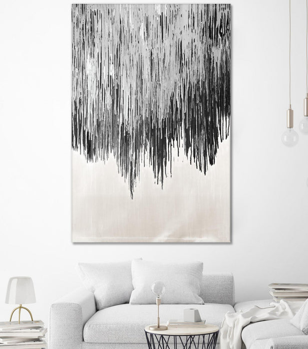Œuvre d’art murale Giant Art « Stained Shower Ii » 72 x 48
