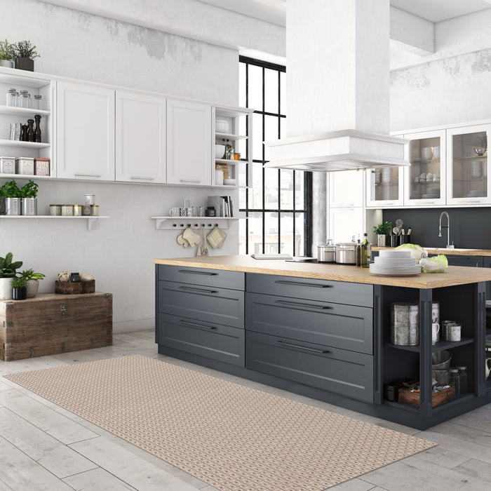 Carpette Bellezza taupe 2 pi 2 po x 5 pi 0 po - Ensemble de 2