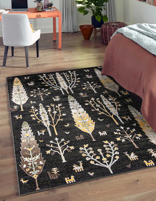 Carpette Pine noire lavable à la machine - 3 pi 0 po x 5 pi 0 po