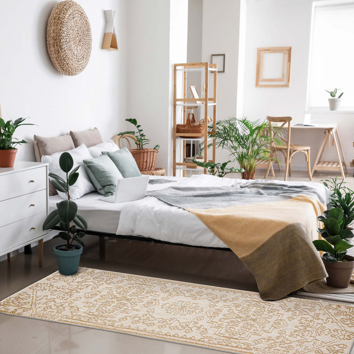 Carpette Halfrida taupe - 2 pi 6 po x 8 pi 0 po