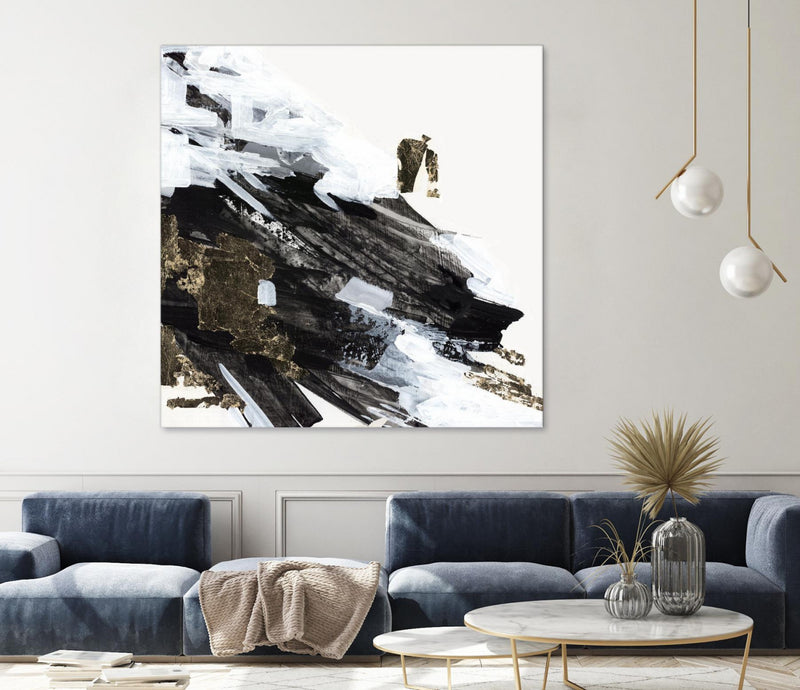 Œuvre d’art murale Giant Art « Motion Waves » 72 x 72