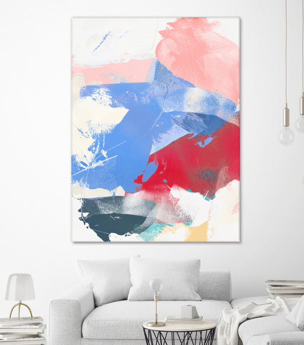 Œuvre d’art murale Giant Art « Sweet Poetry Ii » 72 x 54