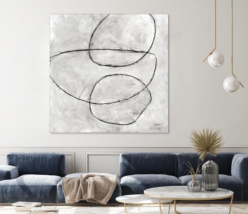 Œuvre d’art murale Giant Art « Balance Perspective » 54 x 54