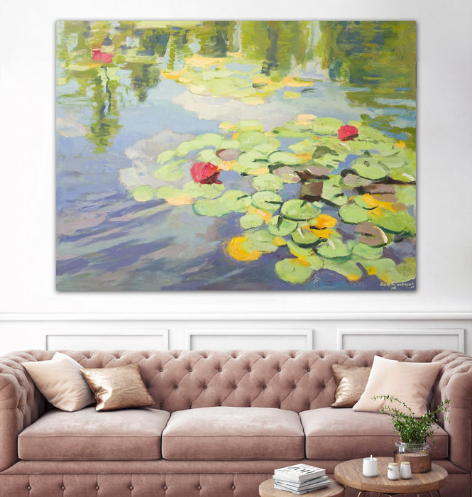 Œuvre d’art murale Giant Art « No Cloudy Days » 72 x 54
