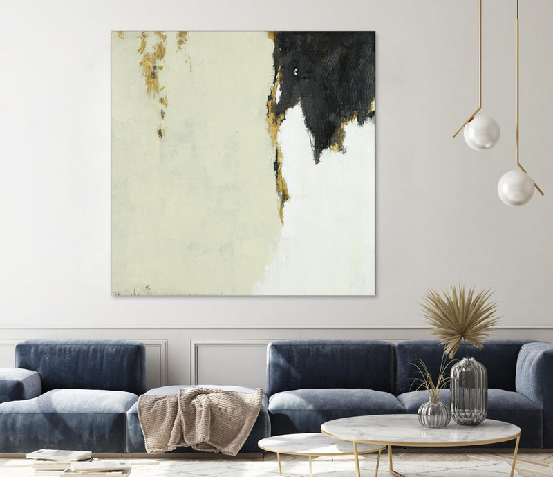 Œuvre d’art murale Giant Art « Get Rich Fast » 72 x 72