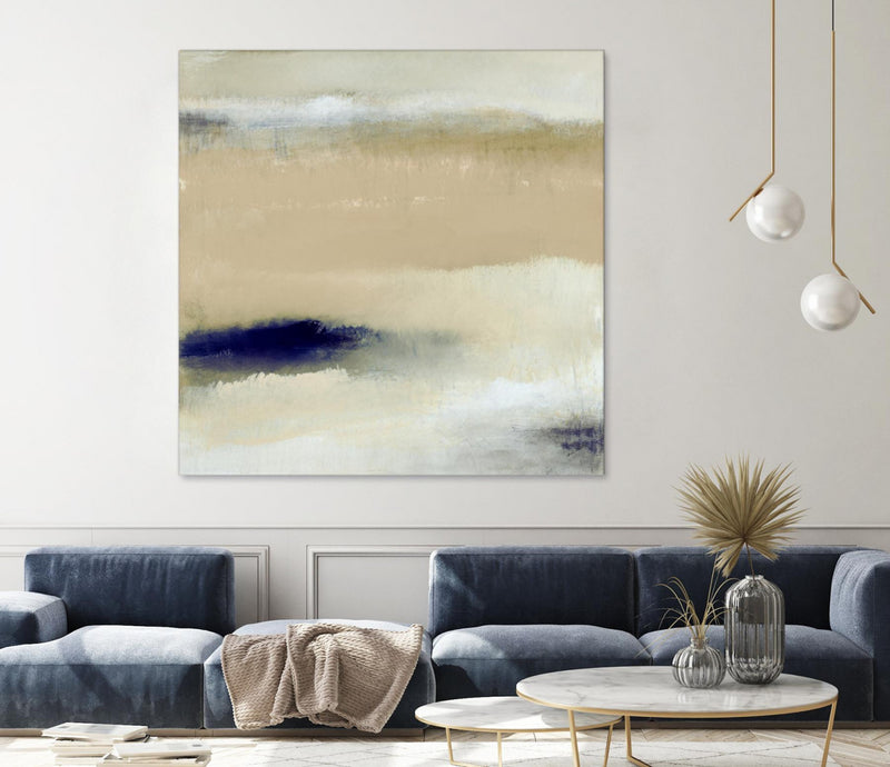 Œuvre d’art murale Giant Art « Night Comes Through I » 72 x 72