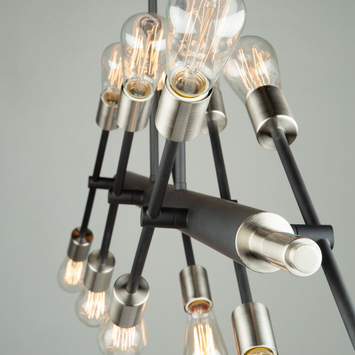 Luminaire suspendu Truro à 12 ampoules