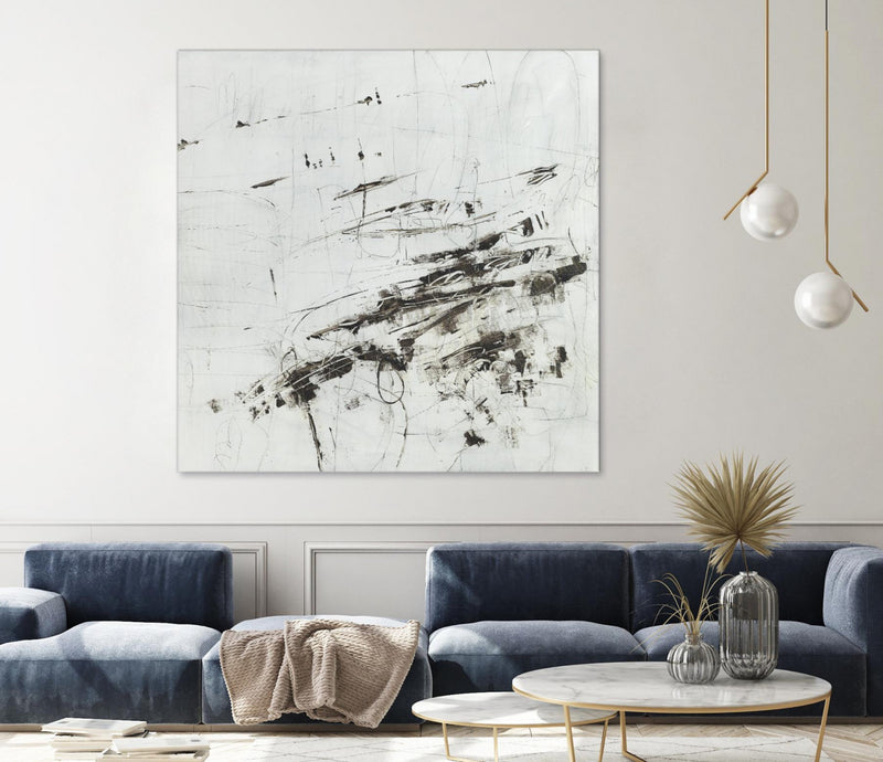 Œuvre d’art murale Giant Art « Jet Set » 72 x 72
