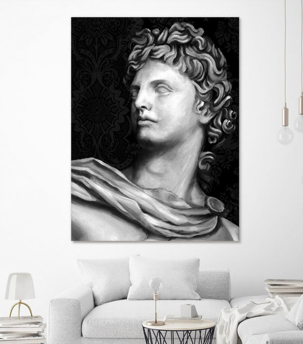 Œuvre d’art murale Giant Art « Ornate Sculpture Ii » 72 x 54
