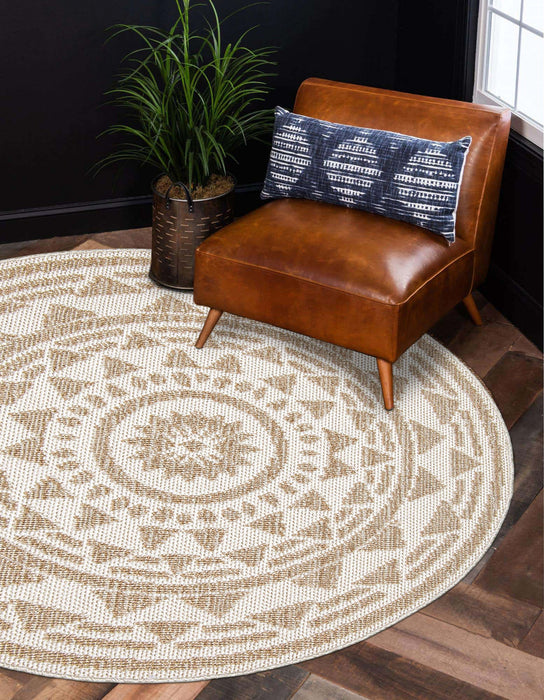 Carpette Simcha taupe - 8 pi 0 po x 8 pi 0 po