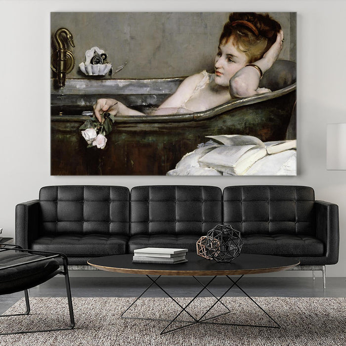 Œuvre d’art murale Giant Art « The Bath » 72 x 48