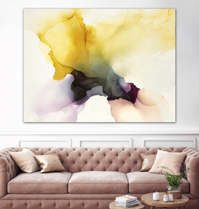 Œuvre d’art murale Giant Art « Never Have I Laid Eyes On Equal Beauty In Man Or Woman » 72 x 54