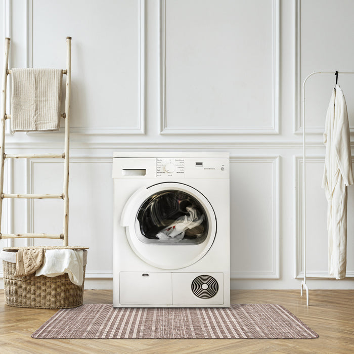 Carpette Wileen taupe - 2 pi 2 po x 6 pi 7 po