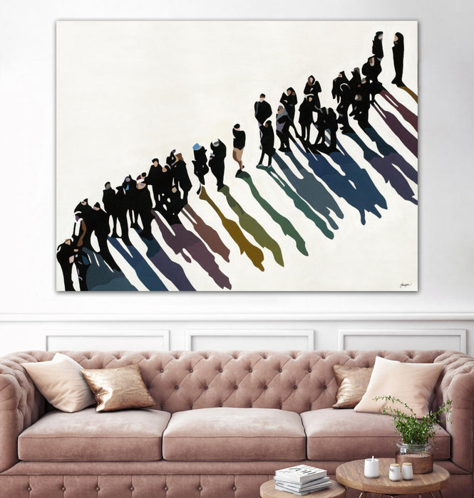 Œuvre d’art murale Giant Art « Life In Prism » 72 x 54