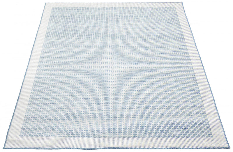 Carpette Neisha Classic bleue 6 pi 7 po x 9 pi 6 po