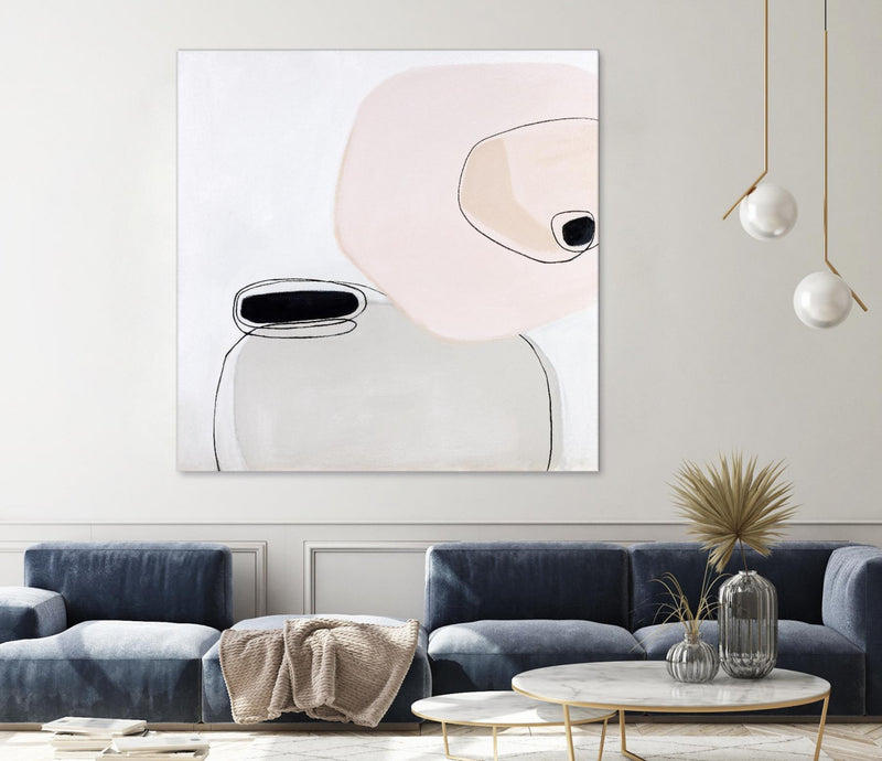 Œuvre d’art murale Giant Art « Tranquility » 54 x 54