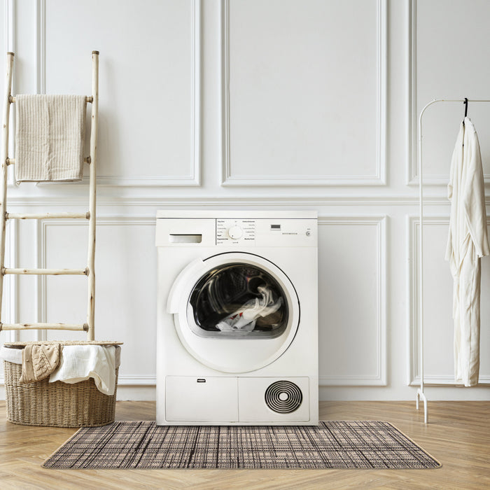 Carpette Panthea crème - 2 pi 2 po x 6 pi 7 po
