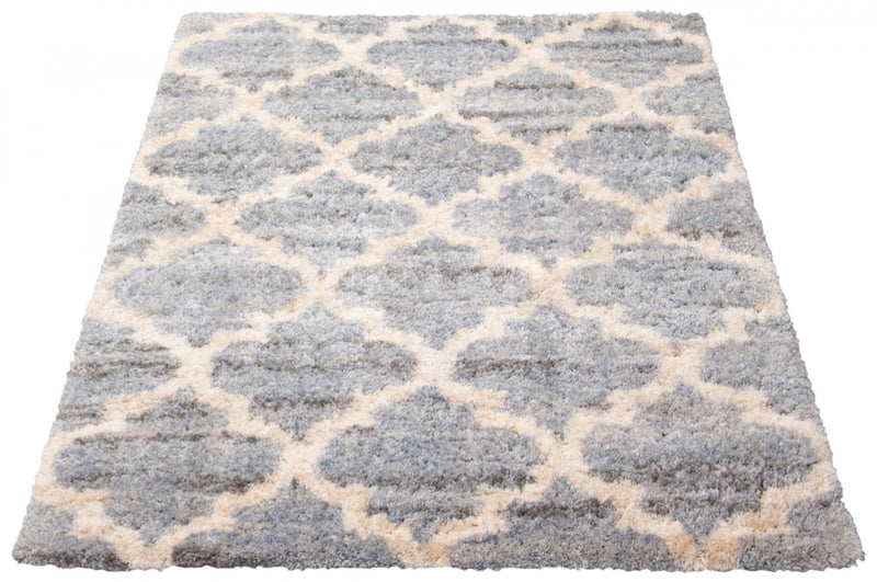  Carpette Dimity grisebleu clair - 6 pi 7 po x 9 pi 6 po