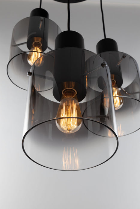 Lustre Henley noir à 3 ampoules