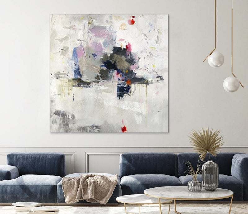Œuvre d’art murale Giant Art « Glacial Mass » 54 x 54