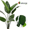 Artificial 45" Bird Of Paradise Indoor & Outdoor In Black Pot 