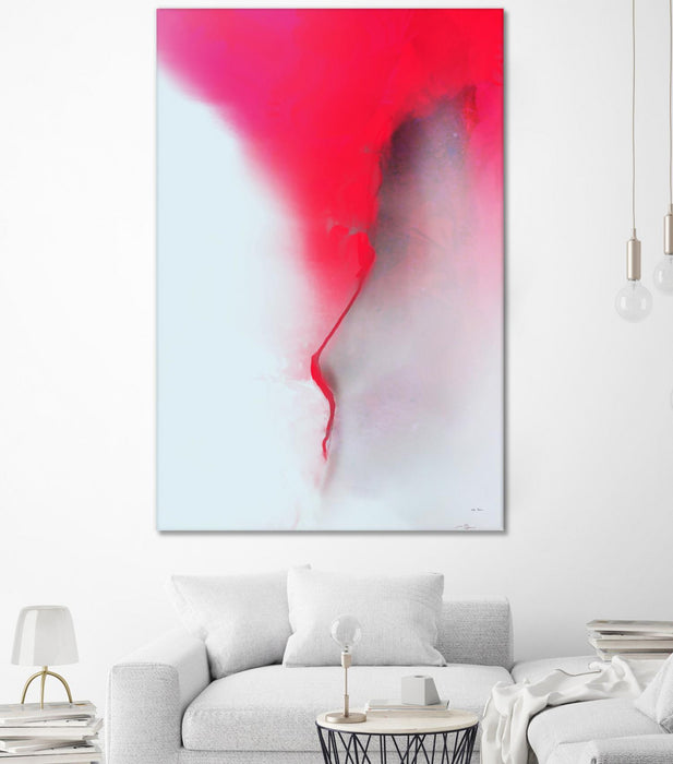 Œuvre d’art murale Giant Art « Blue Ice » 72 x 48