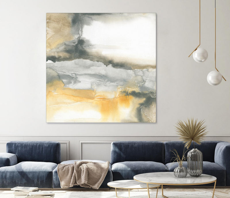 Œuvre d’art murale Giant Art « Minerals I » 54 x 54
