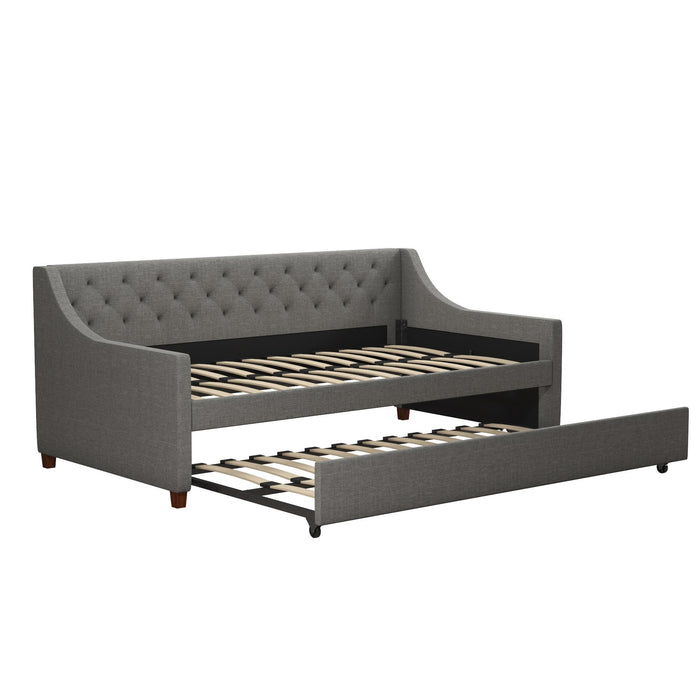 Lit de repos et lit gigogne Her Majesty de Novogratz - gris