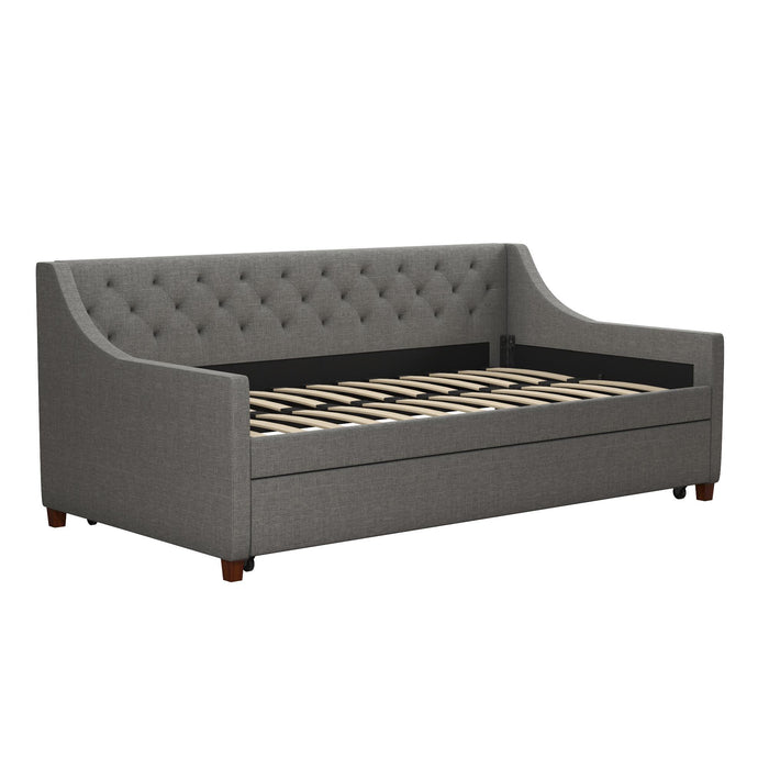 Lit de repos et lit gigogne Her Majesty de Novogratz - gris