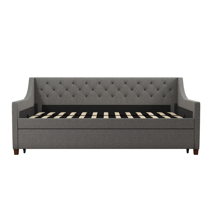 Lit de repos et lit gigogne Her Majesty de Novogratz - gris