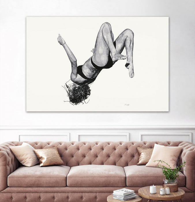 Œuvre d’art murale Giant Art « Tricia » 72 x 48