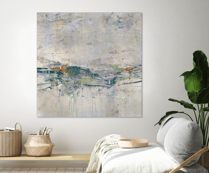Œuvre d’art murale Giant Art « Broken Road Iii » 54 x 54