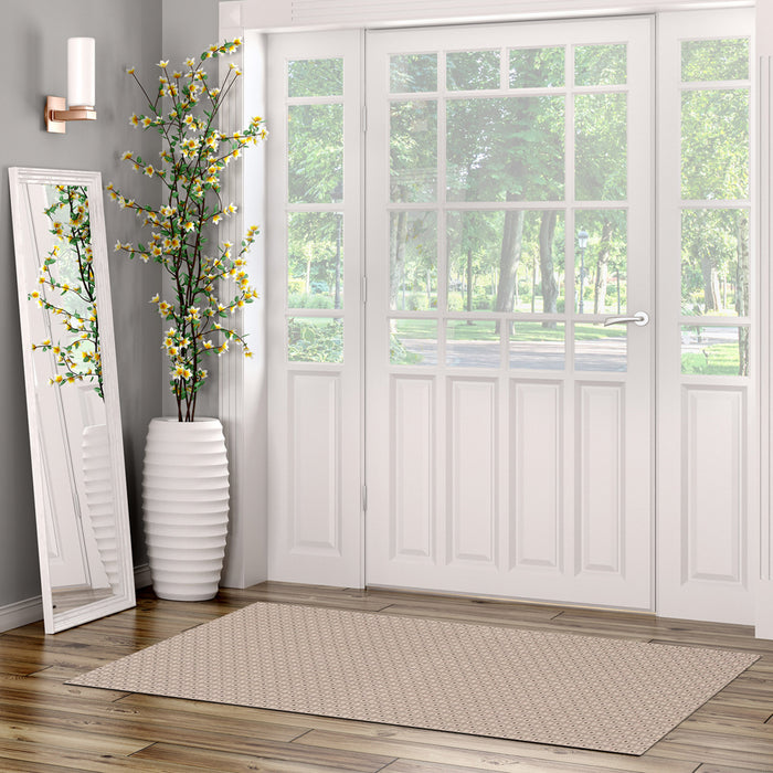 Carpette Bellezza taupe 2 pi 2 po x 5 pi 0 po - Ensemble de 2