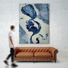 "Inky Waters Iii" Giant Art 72x54 Wall Art
