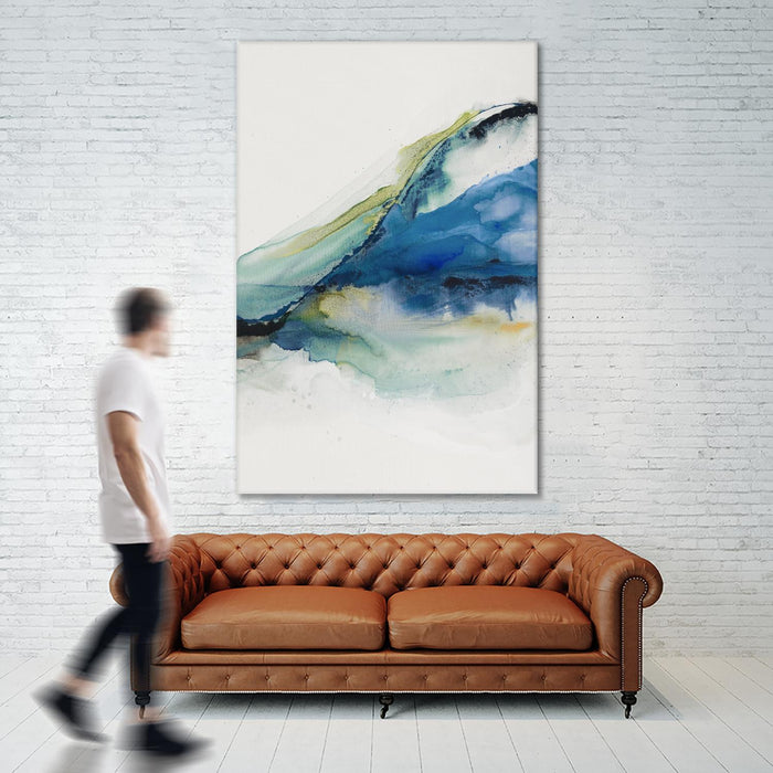 Œuvre d’art murale Giant Art « Abstract Terrain Iv » 72 x 48