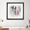 "Palpitation Monitor" Matted and Framed Black 30x30 Wall Art