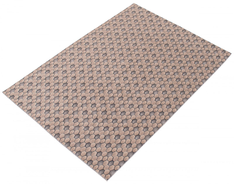 Carpette Ranger taupe/grise 3 pi 11 po x 5 pi 11 po
