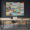 "Its Time For Hope" Giant Art 72x54 Wall Art