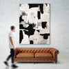 "Night Peace Abstract" Giant Art 72x54 Wall Art