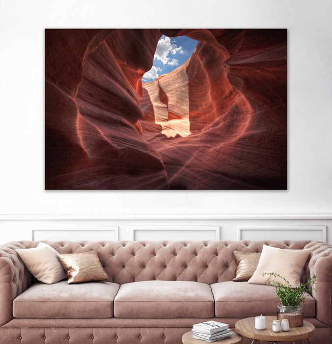 Œuvre d’art murale Giant Art « Antelope Canyon » 84 x 54