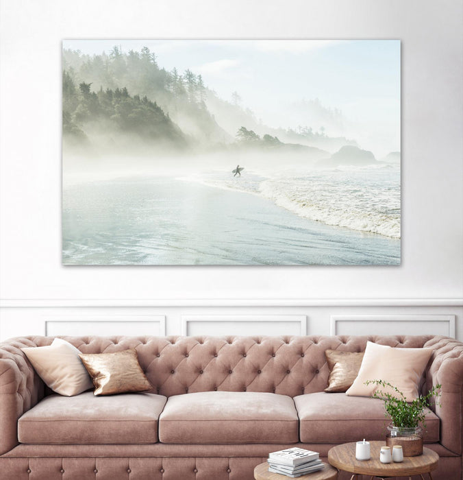 Œuvre d’art murale Giant Art Suhrie - Catching « The Morning Surf » 84 x 54